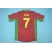 Portugal 1998 Home Red Soccer Jersey